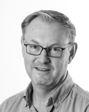 Black and white profil picture of Anders Pettersson, Sales Sweden at ChromoGenics