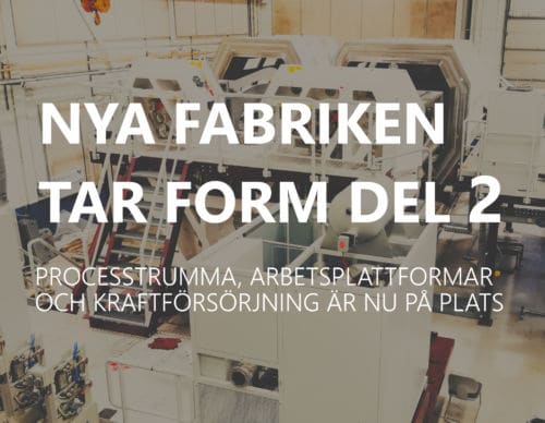 Cover photo for news article about "Nya fabriken tar form, del 2"